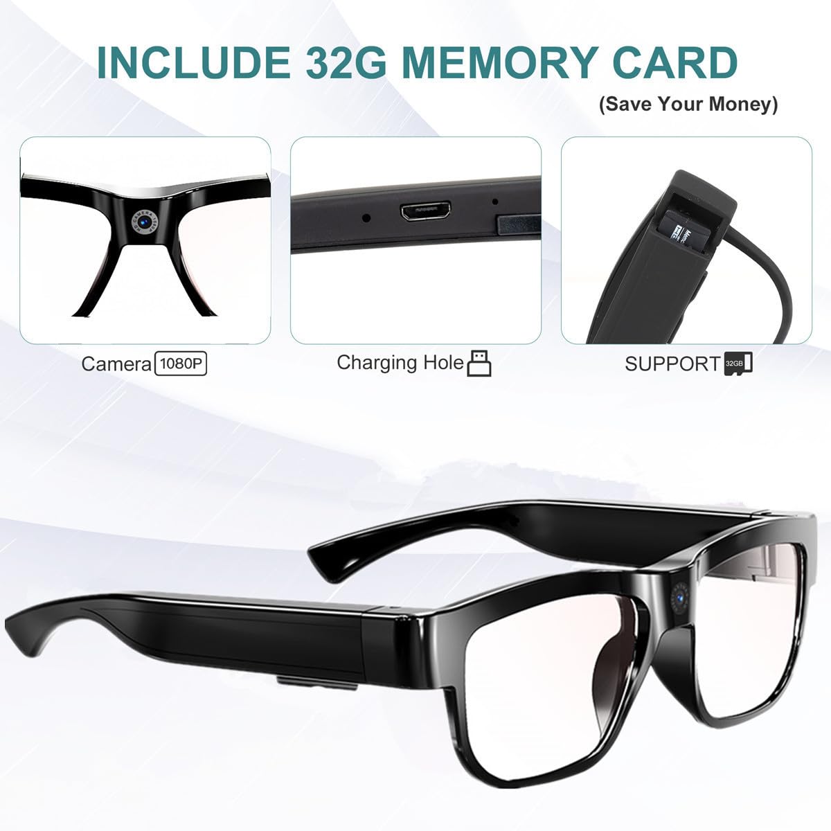 SmartSight - Lunettes d'enregistrement intelligentes